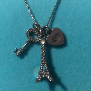 Juicy Couture Silver tone necklace